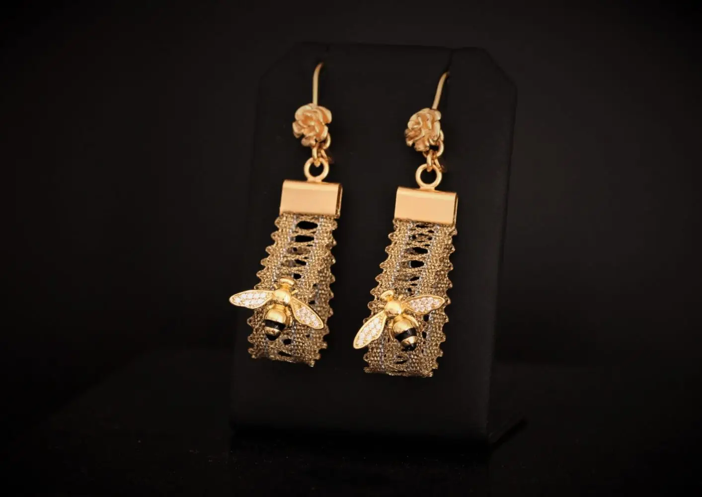 Bienen Schmuckset (gold edition) – Bild 3
