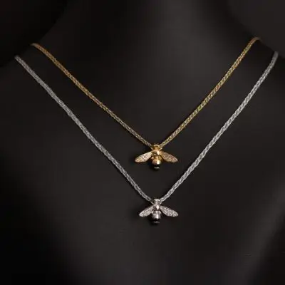 Secret of the Bee Kette (Gold oder Silber)