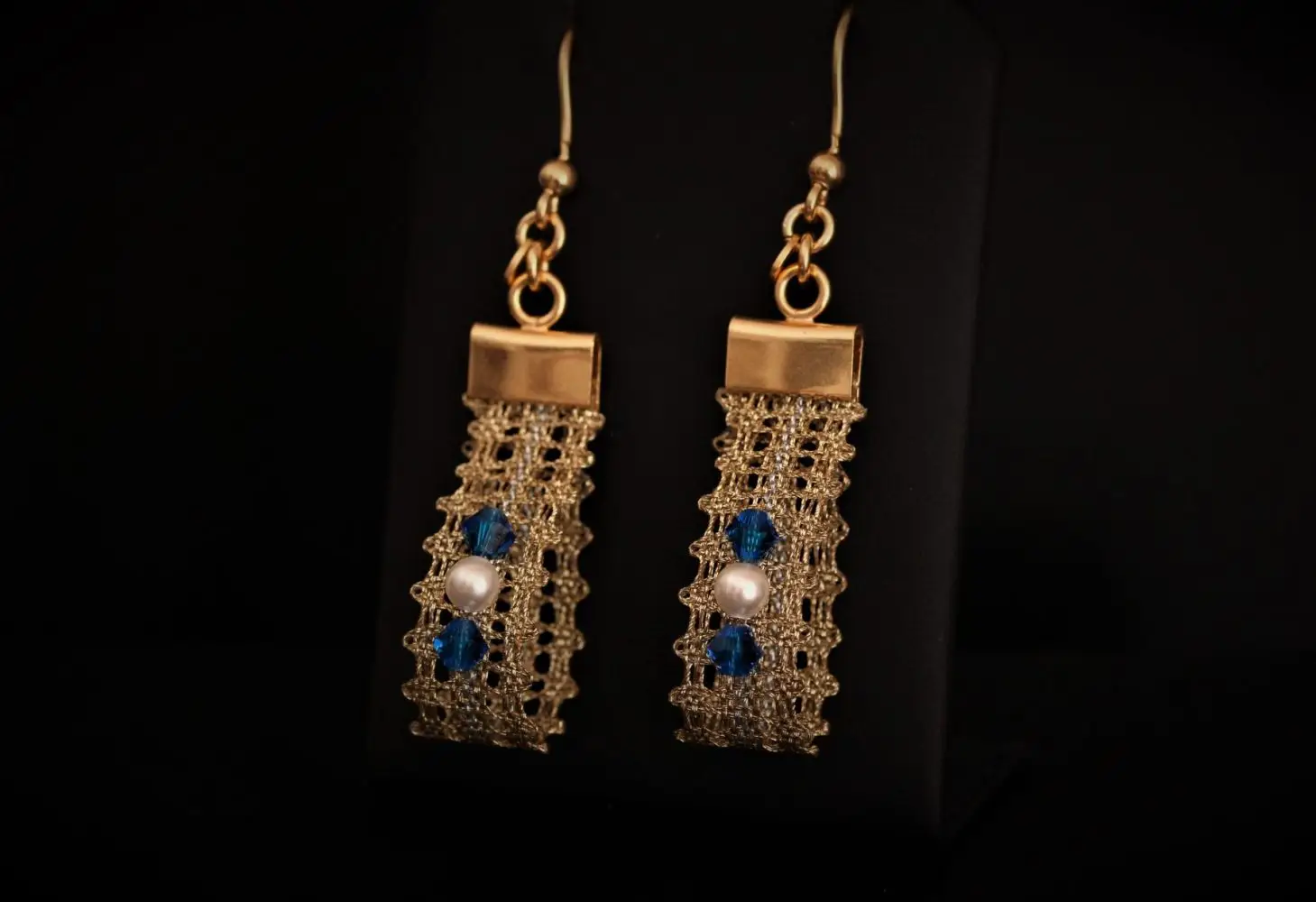 Ohrringe Color Collection Peacock (gold edition)